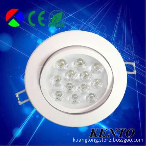 Hot sale Dimmable Home Downlight 12W Warm White LED Ceiling Spot Light